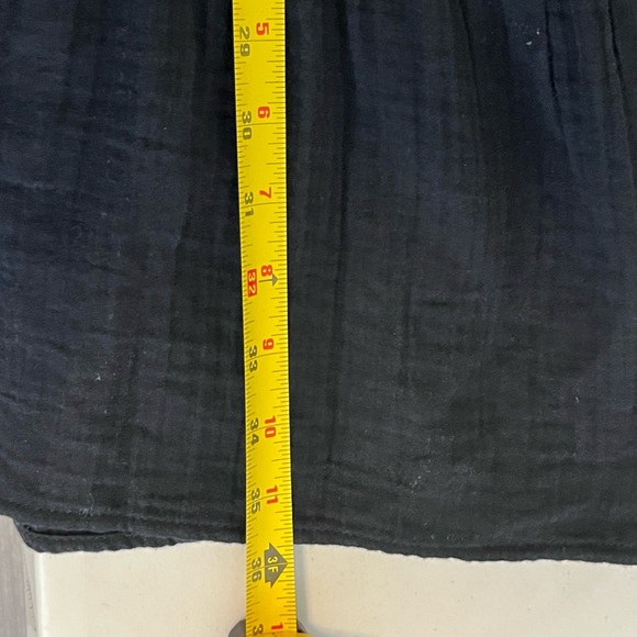 GAP 100% Cotton Gauze Belted Breathable Sz S Tall Button-Down Front Dress - Picture 10 of 12